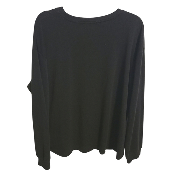 C&C California | Women's Chic Black Naughty-ish Graphic Sweatshirt (Size Large) - Picture 11 of 11